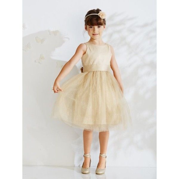 Robe demoiselle ou mère - 8 ans - champagne main image 1